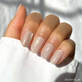 Glamnetic - Pure Intentions Press-On Nails| Iridescent Hue| Natural Nail