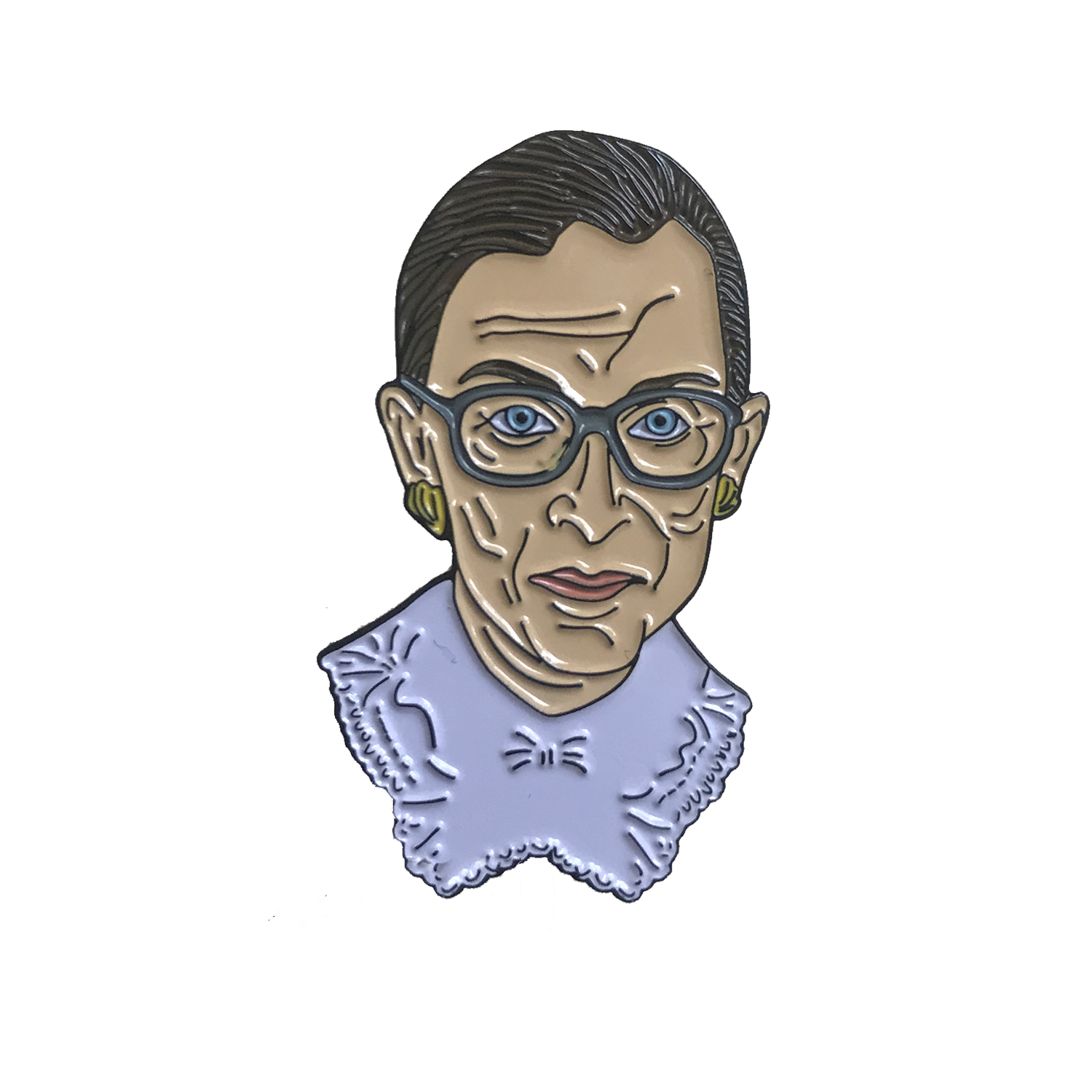 Ruth Bader Ginsburg Enamel Pin