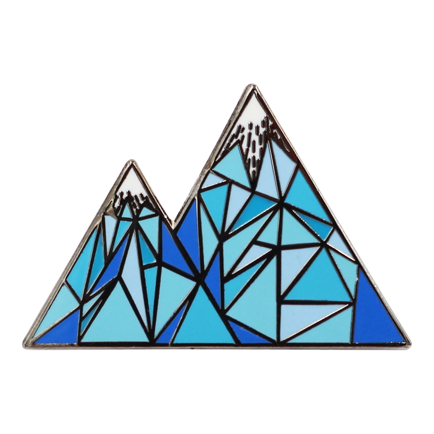 Geometric Mountain – Enamel Pin for your Life