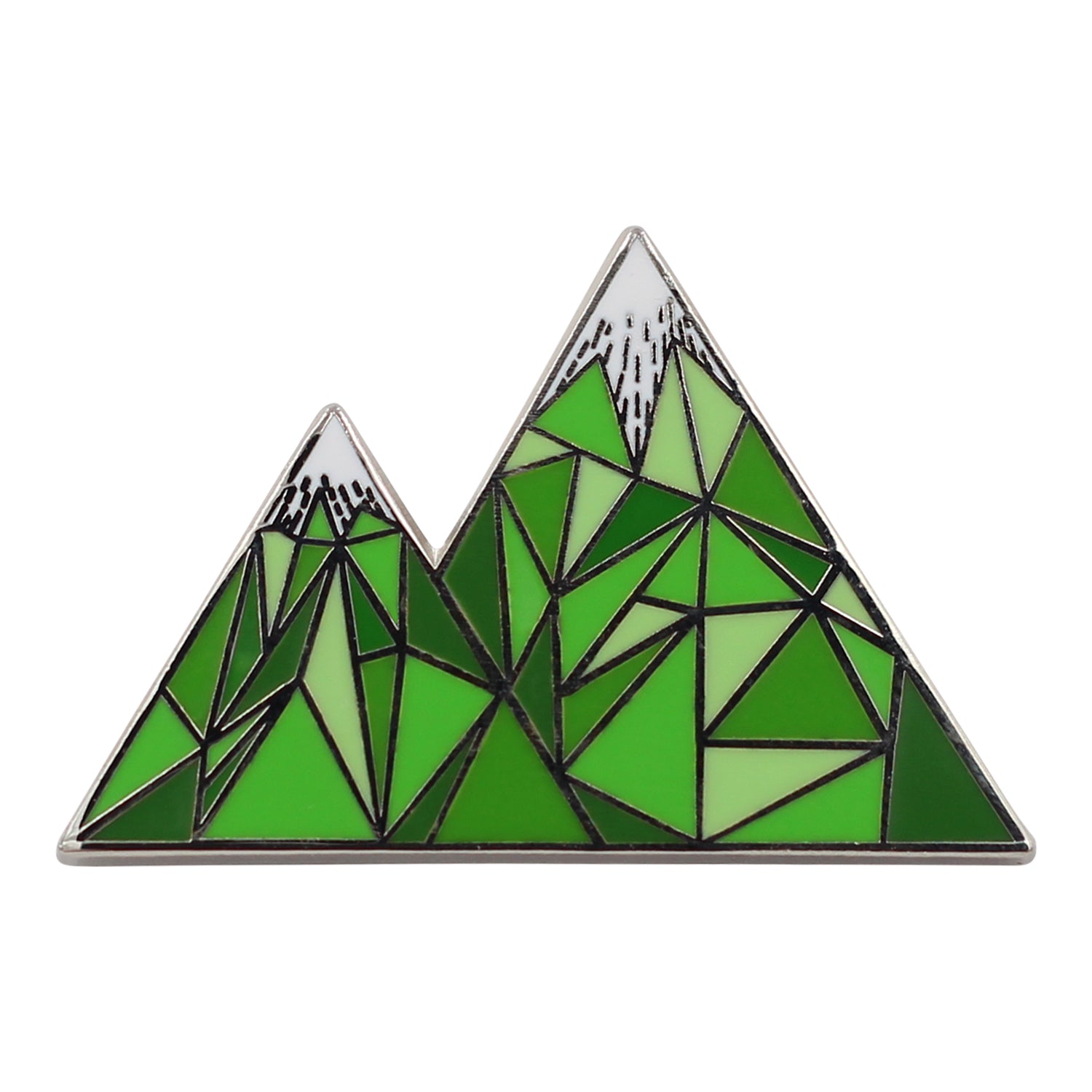 Geometric Mountain – Enamel Pin for your Life