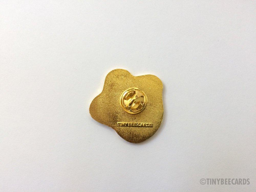 Egg-cellent Fried Egg Hard Enamel Pin